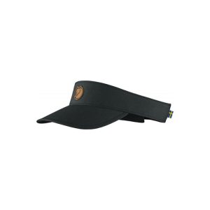 Fjällräven Abisko Visor Cap Black solskjerm