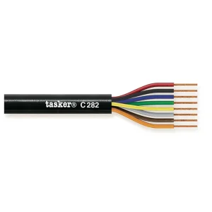 Tasker C282 8 x 4,0 mm² høyttalerkabel metervis