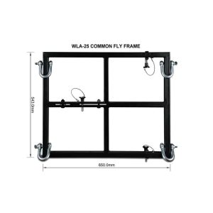 Wharfedale Pro WLA-25 Common Fly Frame riggeramme