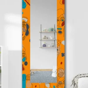 Minimal Enjoy Dekorativ Heltkroppsspeil 150x60cm – Moderne Veggspeil for Hjemmet